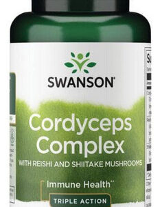 Complexo Cordyceps Com Cogumelos Reishi E Shiitake 60 Cápsul