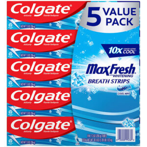 Pasta De Dentes Colgate Max Fresh Breath Strips Cool Mint, P