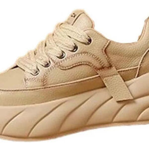 Sapato Ortopédico Casual Confortável Com Plataforma Para Mul