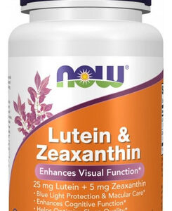 Luteína E Zeaxantina 120 Cápsulas Gelatinosas Da Now Foods