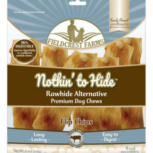 Fieldcrest Farms Nothing To Hide Flip Chips Dog Treat 8.5 Ou