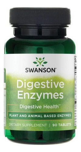 Enzimas Digestivas 90 Comprimidos Da Swanson Vitamins