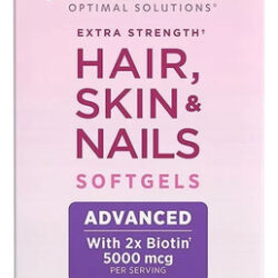 Kit 2 Cabelo Pele Unhas, 5000 Mcg, Nature Bounty, 150 Cáp