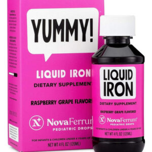 Yummy Pediatric Drops Liquid Iron 4 Oz Da Novaferrum
