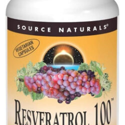Resveratrol 100 Mg 120 Cápsulas Da Source Naturals