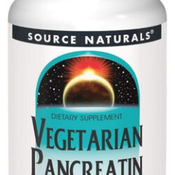 Pancreatina Vegetariana 475 Mg 60 Cápsulas Da Source Natural