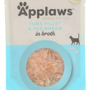 Bolsa De Filé De Atum Com Pargo Para Gatos De 2,47 Onças (ca