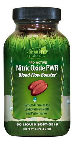 Propulsor De Fluxo Sanguíneo Pro Active Nitric Oxide Pwr, 60