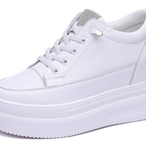 Tênis De Aumento De Altura De 7 Cm Para Mulheres