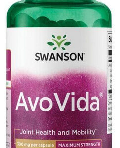 Avovida Maximum Strength 300 Mg 60 Cápsulas Da Swanson Vitam