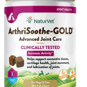 Naturvet Arthrisoothe Gold Level 3 Soft Chew, 1 Cada, 180 Ch