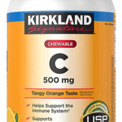 Vitamina C 500 Mg Com 500 Comprimidos Mastigáveis