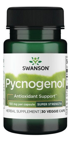 Pycnogenol Super Strength 150 Mg 30 Cápsulas Vegetais Da Swa