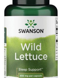 Alface Selvagem 450 Mg 60 Cápsulas Da Swanson Vitamins
