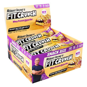 Manteiga De Amendoim E Geleia De Amendoim Fit Crunch Bar 9 B