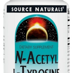N-acetil L-tirosina 300 Mg 60 Comprimidos Da Source Naturals