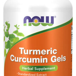 Cápsulas De Curcumina 120 Cápsulas Gelatinosas Da Now Foods
