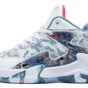 Tênis De Basquete Cano Alto Leve De Malha Respirável