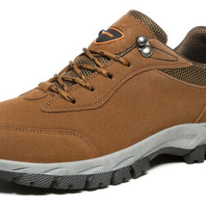 Sapatos De Caminhada Ortopédicos De Bico Largo Masculinos