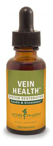 Tônico Vein Health De 1 Onça Da Herb Pharm