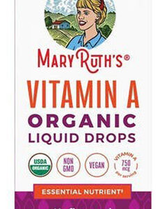 Gotas De Líquido Orgânico De Vitamina A Sem Sabor De 1 Onça