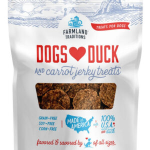 Farmland Traditions Dogs Love Duck & Carrot Dog Treats 5 Oun