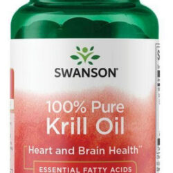 Óleo De Krill 100% Puro 500 Mg 60 Cápsulas Gelatinosas Da Sw
