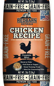 Redbarn Pet Products, Ração Para Cães Sem Grãos, Frango Em R