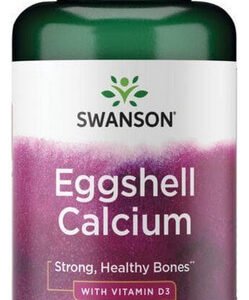 Cálcio De Casca De Ovo Com Vitamina D3 120 Cápsulas Da Swans