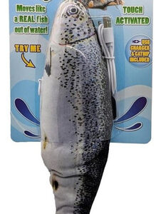 Brinquedo Spot Flippin' Fish Cat, 1 Cada, 11,5 Polegadas/cin