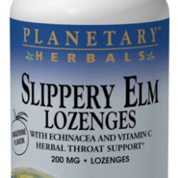 Slippery Elm Lozenge, EBrasilcea E Vitamina C - 100 Pastilhas