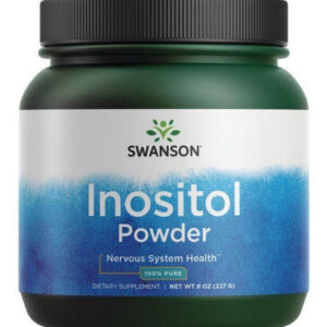 Pó De Inositol 100% Puro De 8 Onças Da Swanson Vitamins