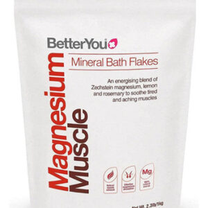 Flocos Musculares De Magnésio 35,27 Onças Da Betteryou