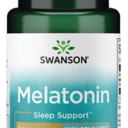 Melatonina 3 Mg 60 Cápsulas Da Swanson Vitamins