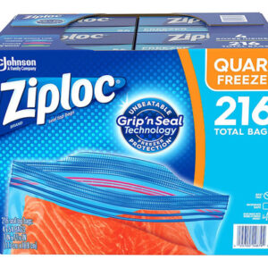 Sacos Para Freezer Ziploc Com Zíper Duplo 17,7 Cm X 18,8 Cm
