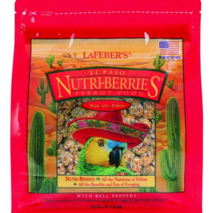 Comida Para Papagaios El Paso Nutri-berries De 3 Libras Da L
