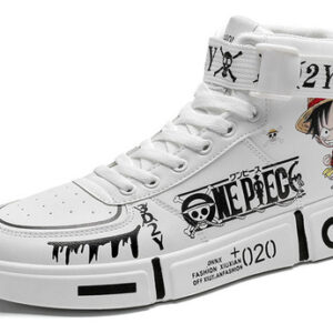 Sapatos Esportivos De One Piece, Sapatos De Patineta Luffy