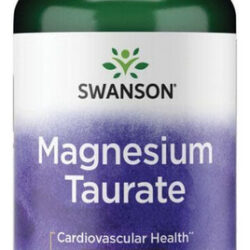 Taurato De Magnésio 100 Mg 120 Comprimidos Da Swanson Vitami