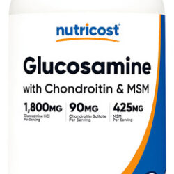 Nutricost Glucosamina 1800 Mg, Condroitina E Msm 240 Comprim