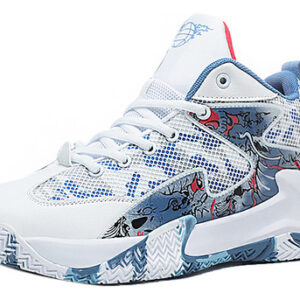 Tênis De Basquete High Cano De Leve E Respirável De Malha