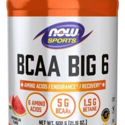 Bcaa Big 6 Sabor De Melancia 600 Gramas Da Now Foods