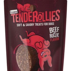 Tenderollies Beef A Rollie Dog Treats 8 Onças (caixa Com 6)