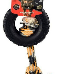 Brinquedo Para Cães Tirebiter Ii Com Corda Média, 1 Unidade