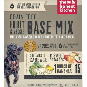 Comida Básica De Frutas E Vegetais Para Cães De 7 Libras (ca