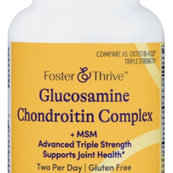 Complexo De Glucosamina E Condroitina + Msm 80 Comprimidos D