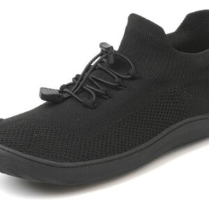 Tênis Minimalista Com Bico Largo E Descalço