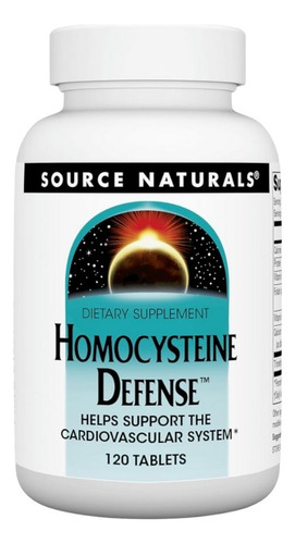 Homocysteine Defense 120 Tabs By Source Naturals