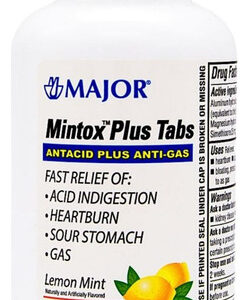 100 Comprimidos Mastigáveis Mintox Plus Da Major Pharmaceuti