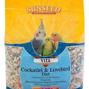 Sun Seed Vita Subscription Cockatiel & Lovebird Diet Bird Fo