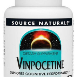 Vinpocetina 10 Mg 120 Comprimidos Da Source Naturals